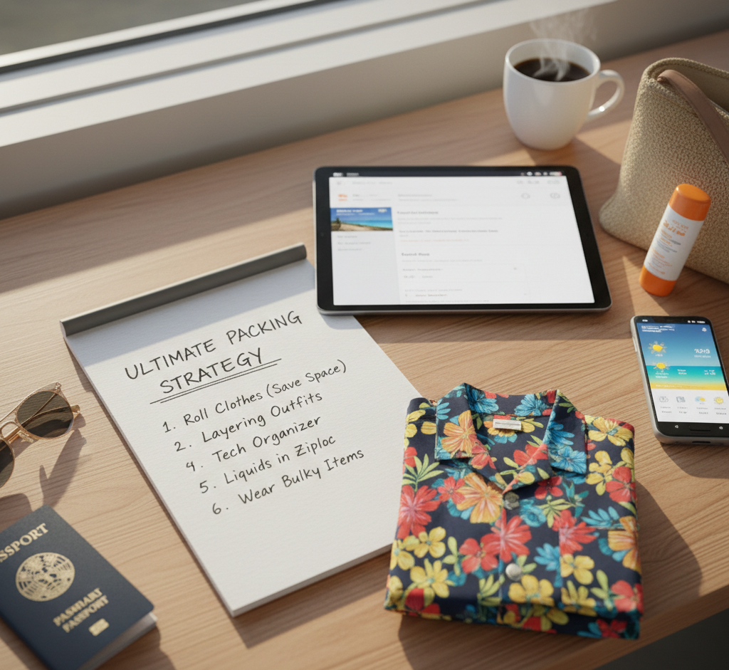 cruise packing guide, travel planning checklist