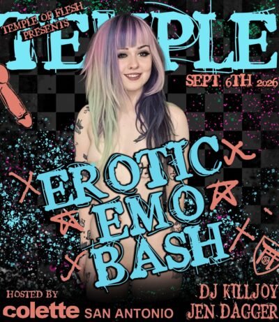 erotic emo temple of flesh september 2026 colette san antonio