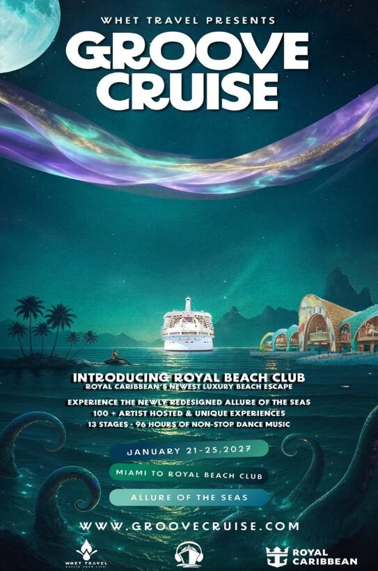 Groove Cruise Miami 2027 1 event draft 1783115361 groove cruise january 2027 caribbean miami beach club whet travel