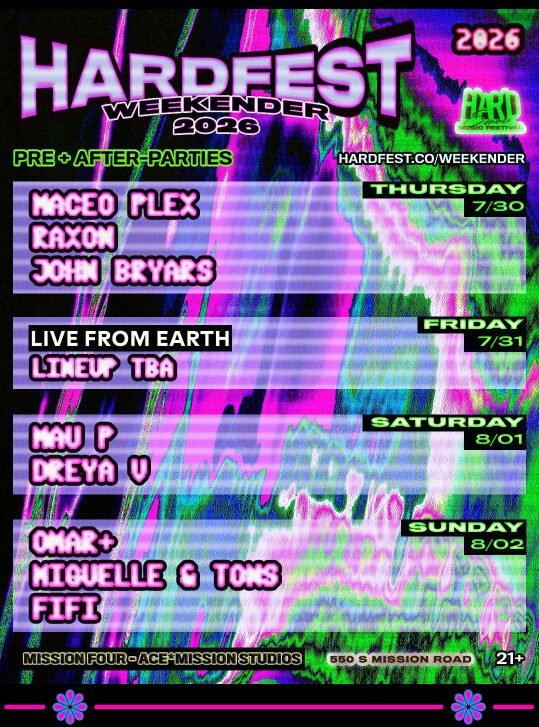 HardFest Weekender 2026 1 event draft 1783116504 hardfest weekender 2026 concerts july august