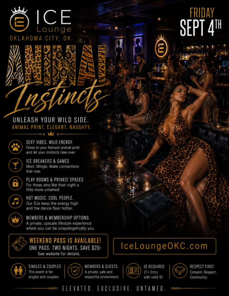 ice lounge oklahoma city animal instinct