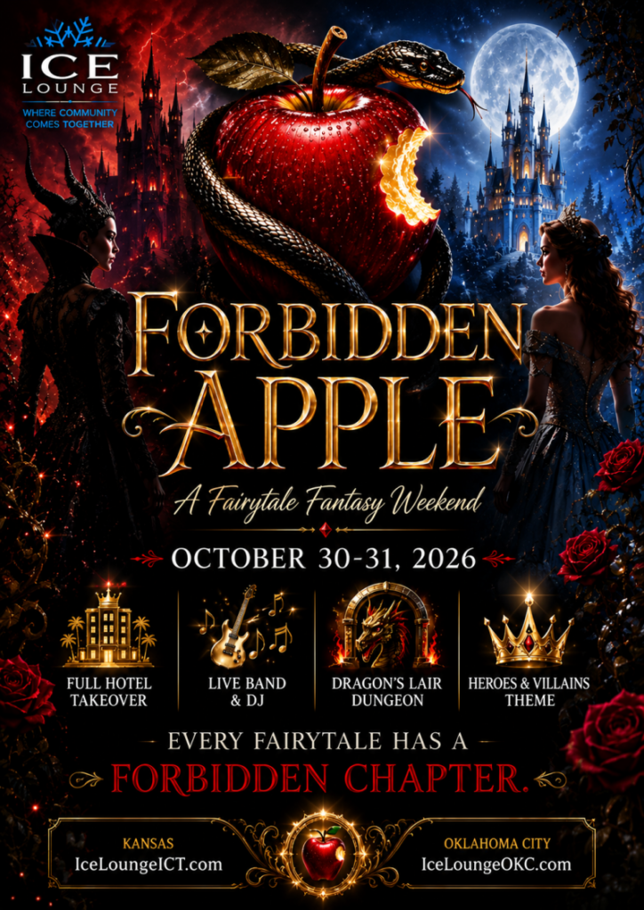 ice lounge wichita forbidden apple hotel takeover halloween 2026