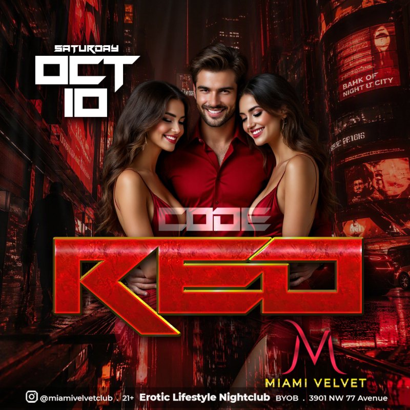miami velvet code red