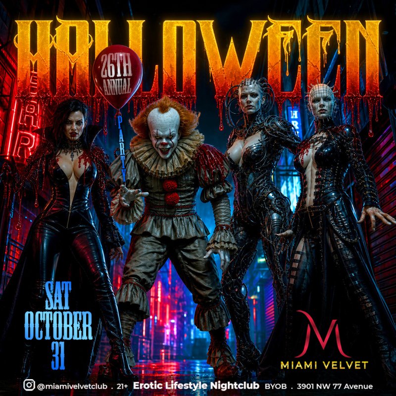 miami velvet halloween masquerade
