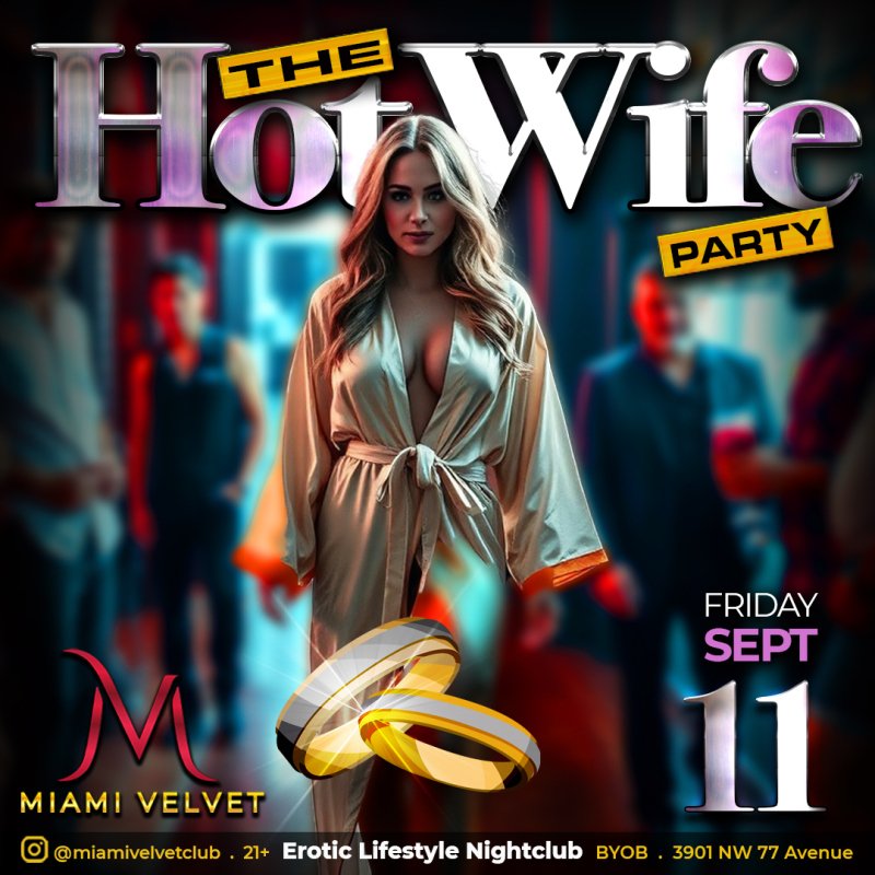miami velvet hot wife party