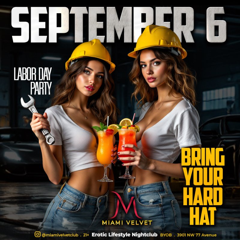 miami velvet labor day party