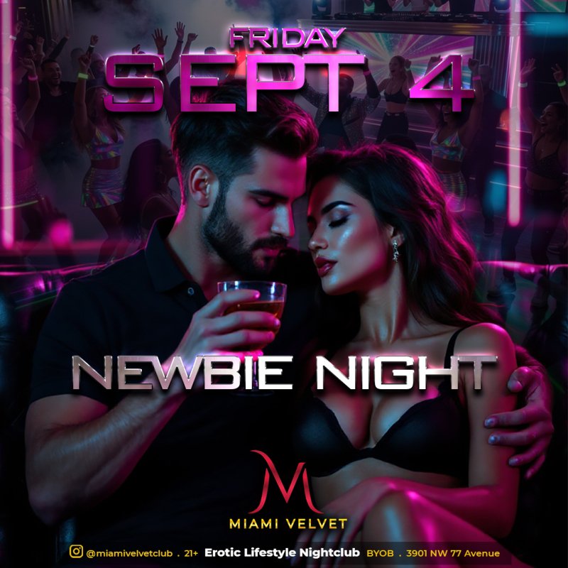 miami velvet newbie night